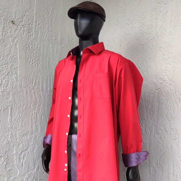 Alexander Julian Colors Regular-Fit Dress Shirt and Tie Set - Picture 5 of 17